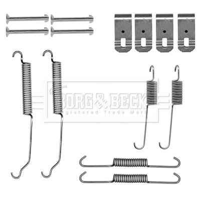 Kit d'accessoires, mâchoire de frein BORG & BECK BBK6309