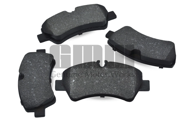 Kit de plaquettes de frein, frein à disque GMW BDP3000TCR