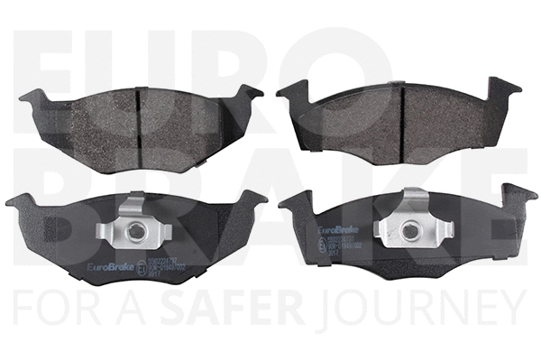 Kit de plaquettes de frein, frein à disque EUROBRAKE 5502224737
