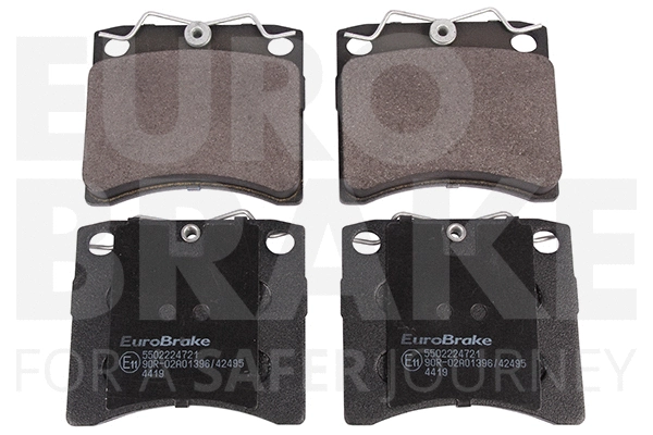 Kit de plaquettes de frein, frein à disque EUROBRAKE 5502224721
