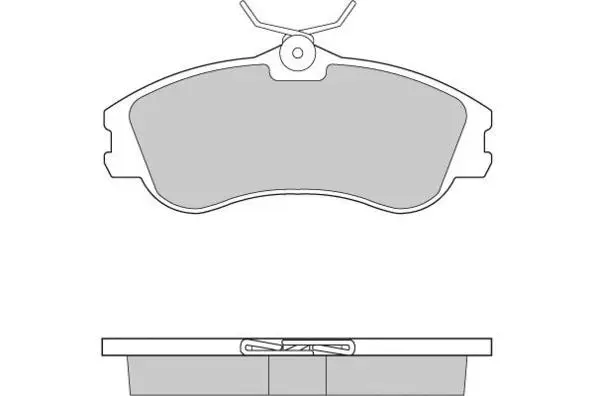 Kit de plaquettes de frein, frein à disque E.T.F. 12-0921