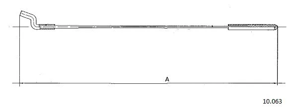 Câble d'accélération CABOR 10.063