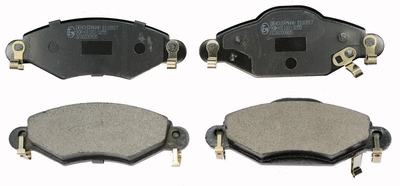 Kit de plaquettes de frein, frein à disque DENCKERMANN B110917