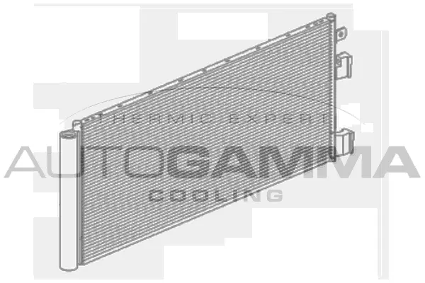 Condenseur, climatisation AUTOGAMMA 107592