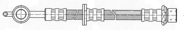 Flexible de frein CEF 511887