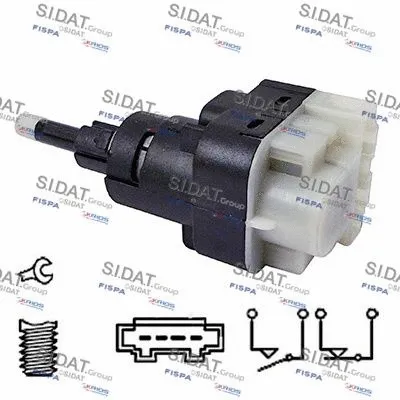 Interrupteur des feux de freins AUTOTEAM E140100
