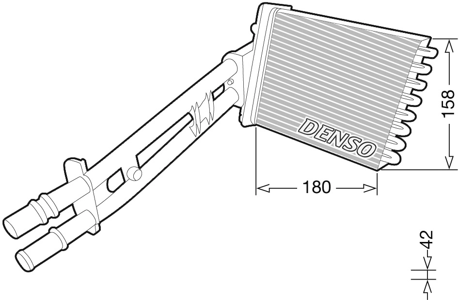 Système de chauffage DENSO DRR09043
