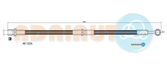 Flexible de frein ADRIAUTO 46.1224