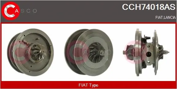 Groupe carter, turbocompresseur CASCO CCH74018AS