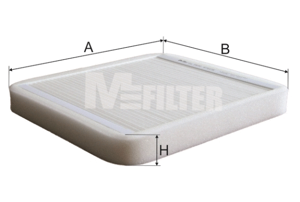 Filtre, air de l'habitacle MFILTER K 915
