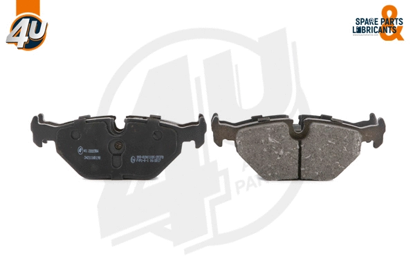 Kit de plaquettes de frein, frein à disque 4U Autoparts 22223BW