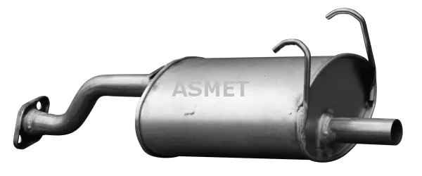 Silencieux arrière ASMET 13.017