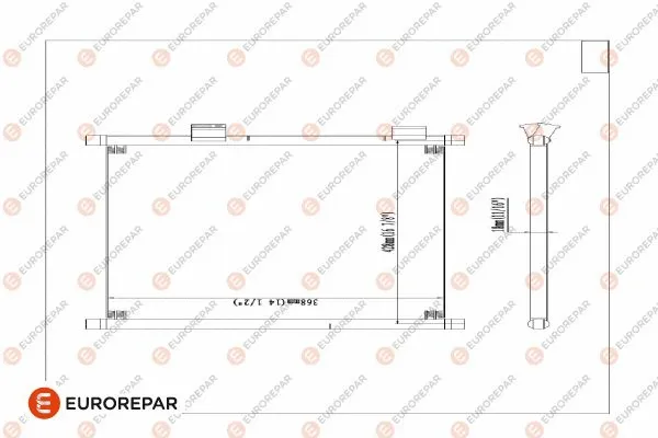 Condenseur, climatisation EUROREPAR 1609636080