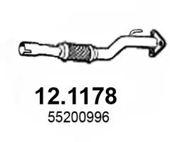 Tuyau d'échappement ASSO 12.1178