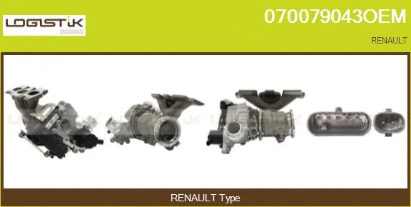 Turbocompresseur, suralimentation LGK 070079043OEM