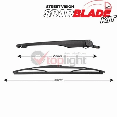 Kit de bras d'essuie-glace, nettoyage des vitres AE TOPLIGHT TRA-P141