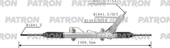 Crémaillère de direction PATRON PSG3022