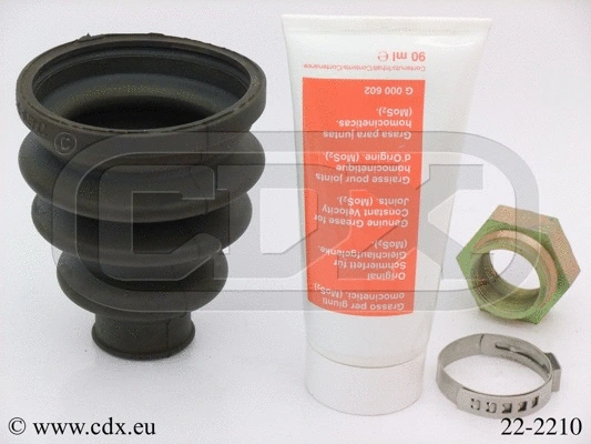 Jeu de joints-soufflets, arbre de commande CDX 22-2210