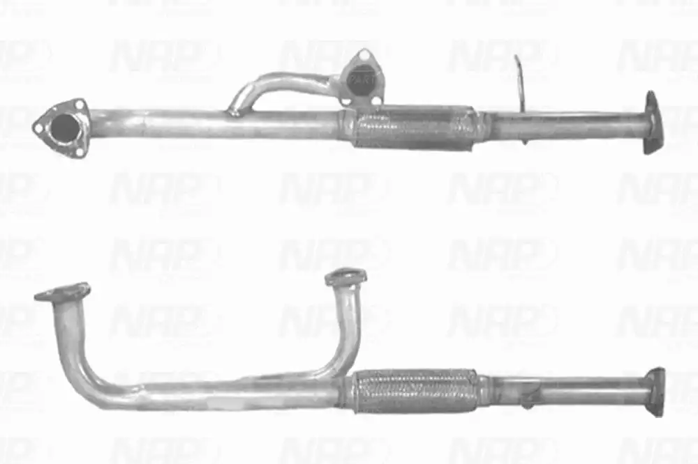 Tuyau d'échappement NAP carPARTS GmbH CAF10550