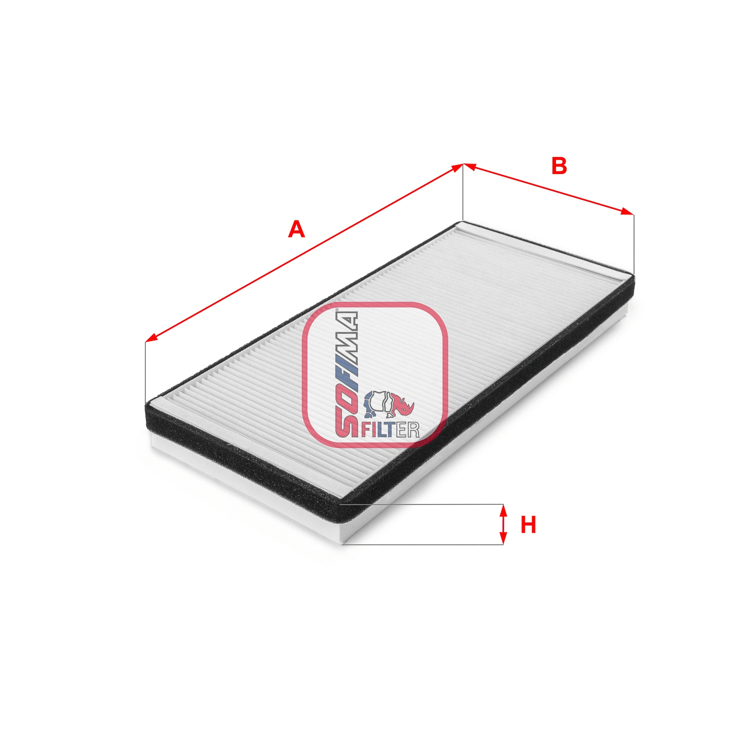Filtre, air de l'habitacle SOFIMA S 3012 C