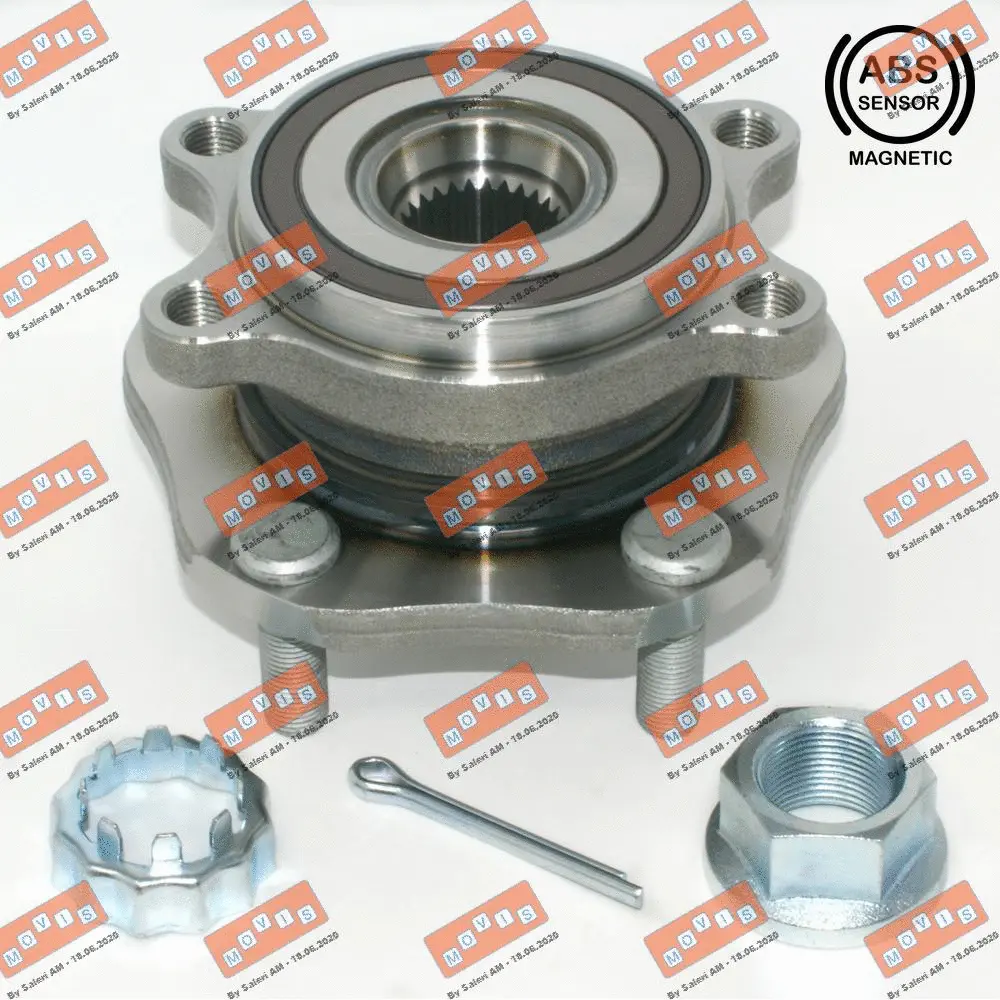 Kit de roulements de roue MOVIS ASB2848
