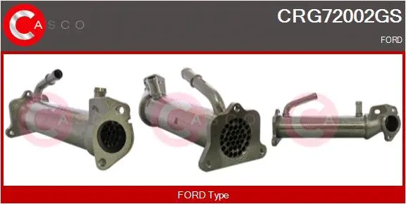 Radiateur, réaspiration des gaz d'échappement CASCO CRG72002GS
