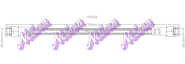 Flexible de frein KAWE H5960