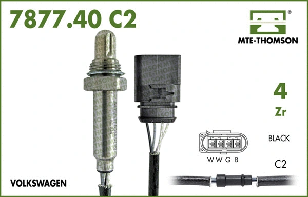Sonde lambda MTE-THOMSON 7877.40.051C2