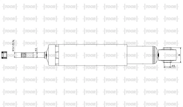 Amortisseur TOOR SG58030
