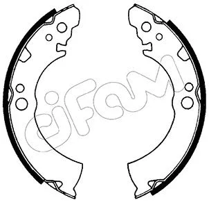 Jeu de mâchoires de frein CIFAM 153-273