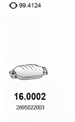 Catalyseur ASSO 16.0002