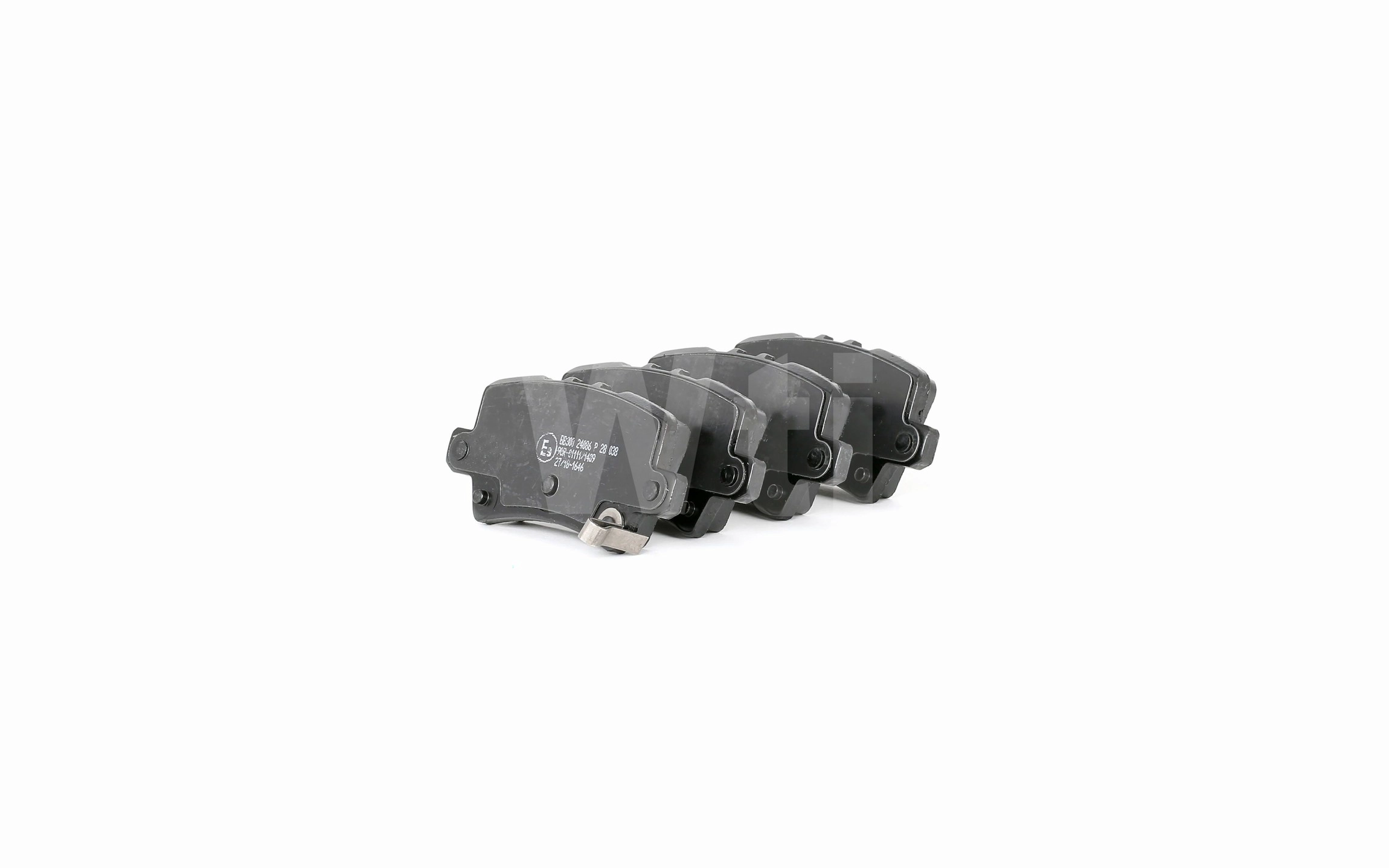 Kit de plaquettes de frein, frein à disque Wti Automotive K711186