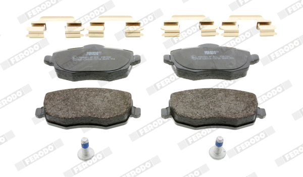 Kit de plaquettes de frein, frein à disque FERODO FDB1582