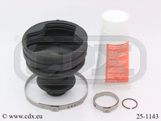 Jeu de joints-soufflets, arbre de commande CDX 25-1143