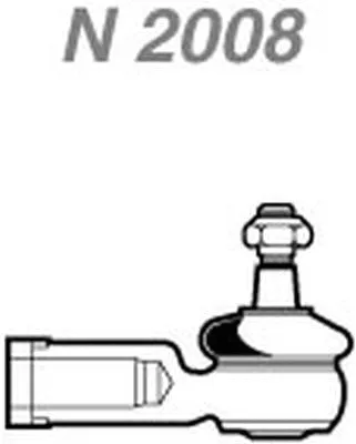 Rotule de barre de connexion NAKATA N 2008