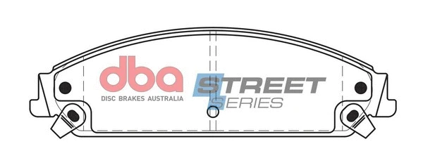 Kit de plaquettes de frein, frein à disque DBA Australia DB2008SS
