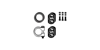 Kit d'assemblage, catalyseur HJS 82 14 3301