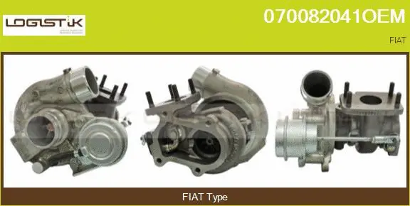 Turbocompresseur, suralimentation LGK 070082041OEM
