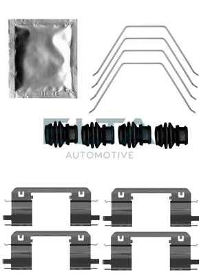 Kit d'accessoires, plaquette de frein à disque ELTA AUTOMOTIVE EA8961