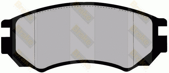 Kit de plaquettes de frein, frein à disque Brake ENGINEERING PA800