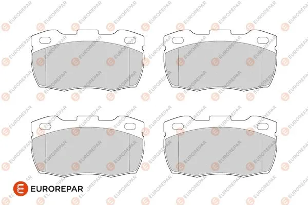 Kit de plaquettes de frein, frein à disque EUROREPAR 1686279480