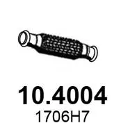 Tuyau d'échappement ASSO 10.4004