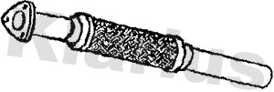 Tuyau d'échappement KLARIUS 301871