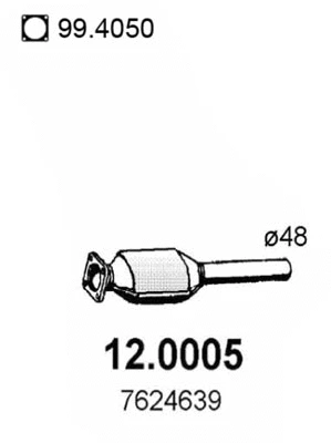Catalyseur ASSO 12.0005