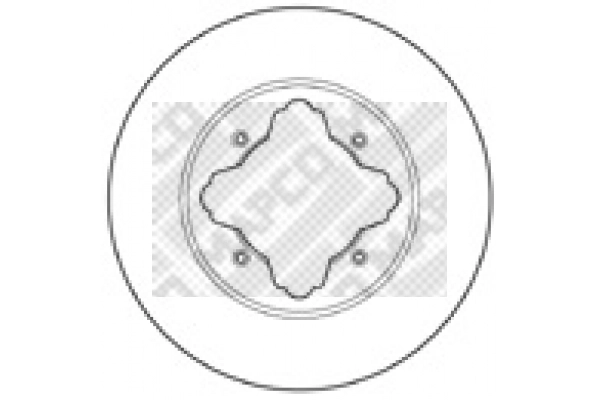 Disque de frein MAPCO 15520