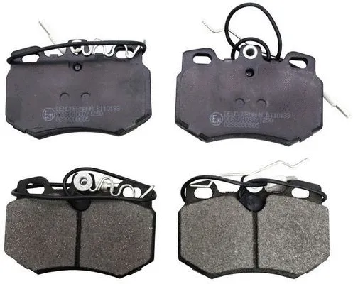 Kit de plaquettes de frein, frein à disque DENCKERMANN B110133