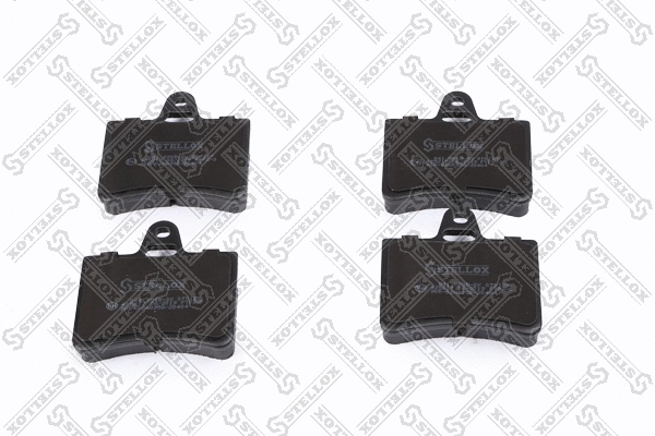 Kit de plaquettes de frein, frein à disque STELLOX 841 000B-SX