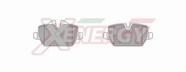 Kit de plaquettes de frein, frein à disque AP XENERGY X40917