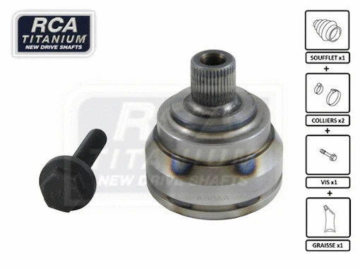 Jeu de joints, arbre de transmission RCA FRANCE AA06