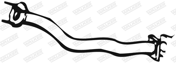 Tuyau d'échappement WALKER 12221